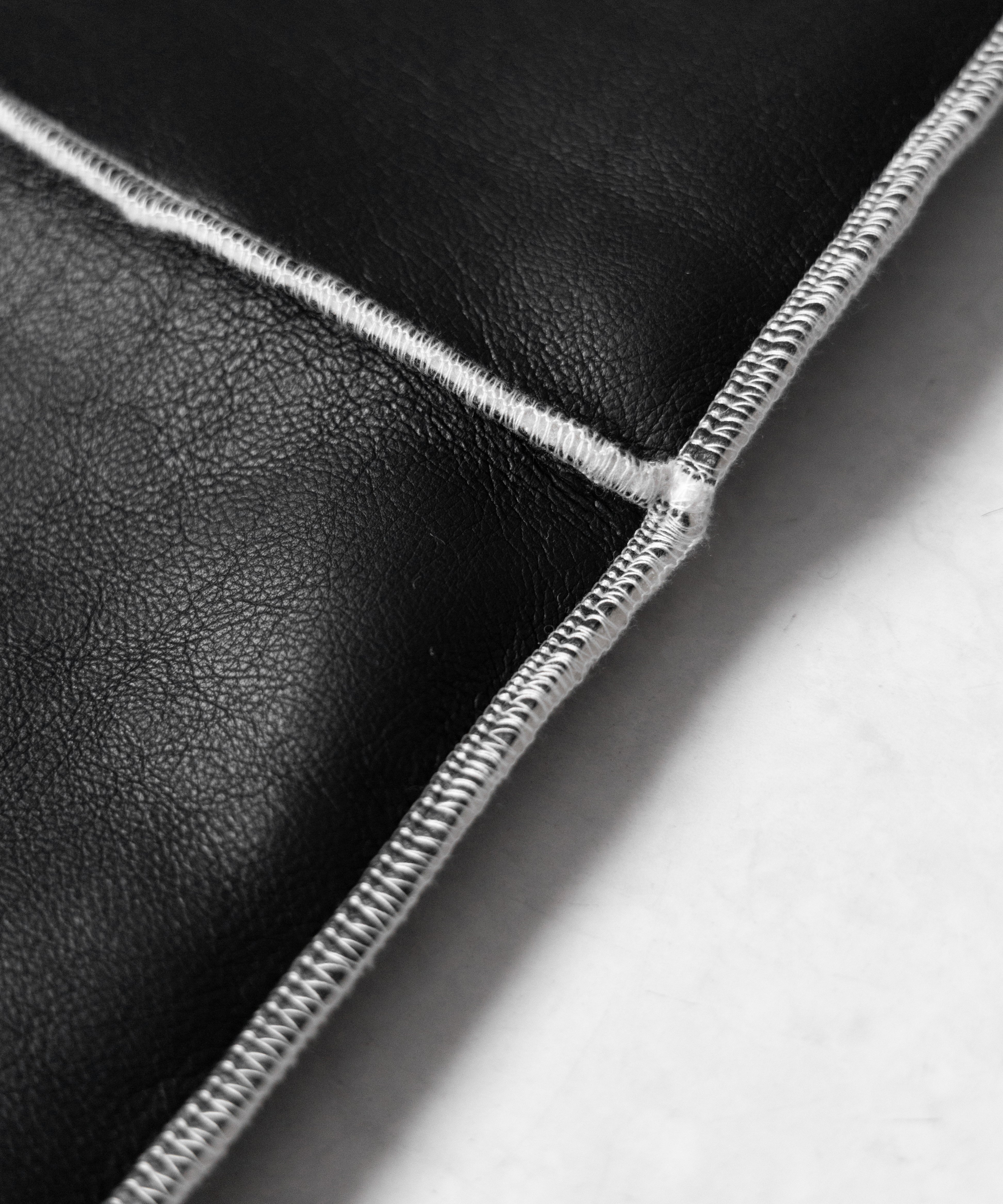 【 ニーハイにもなる2WAY 】ムートンフェイクレザールーズレッグカバー / mouton fake leather loose leg cover