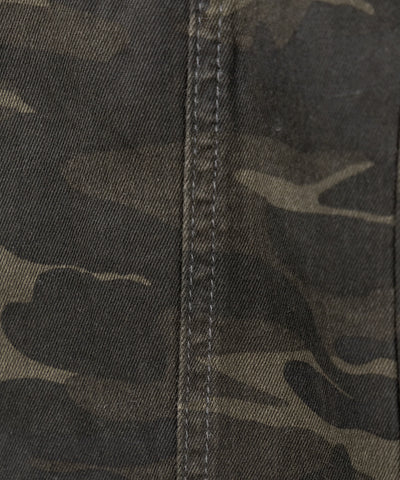 ヴィンテージカモフラストレッチカーゴフレアデニム / vintage camouflage stretch cargo flare denim