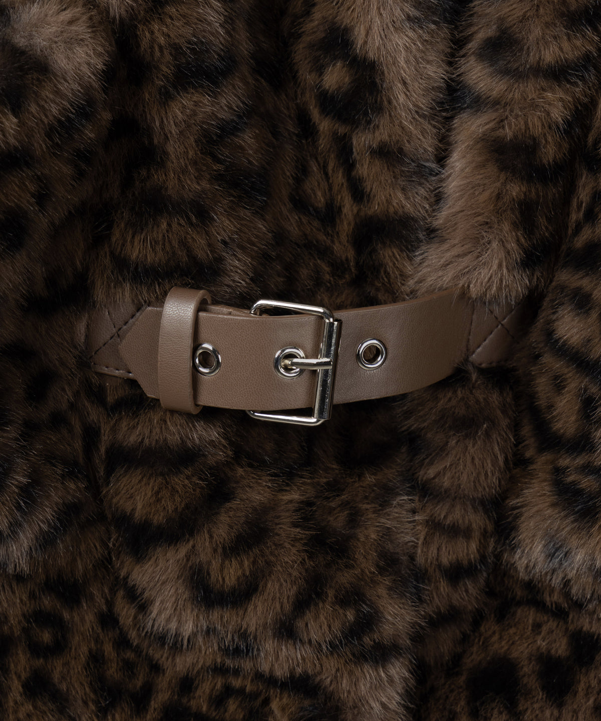 【 大人気につき新色追加!】B-3 レオパードボリュームファーコート / B-3 leopard volume fur coat