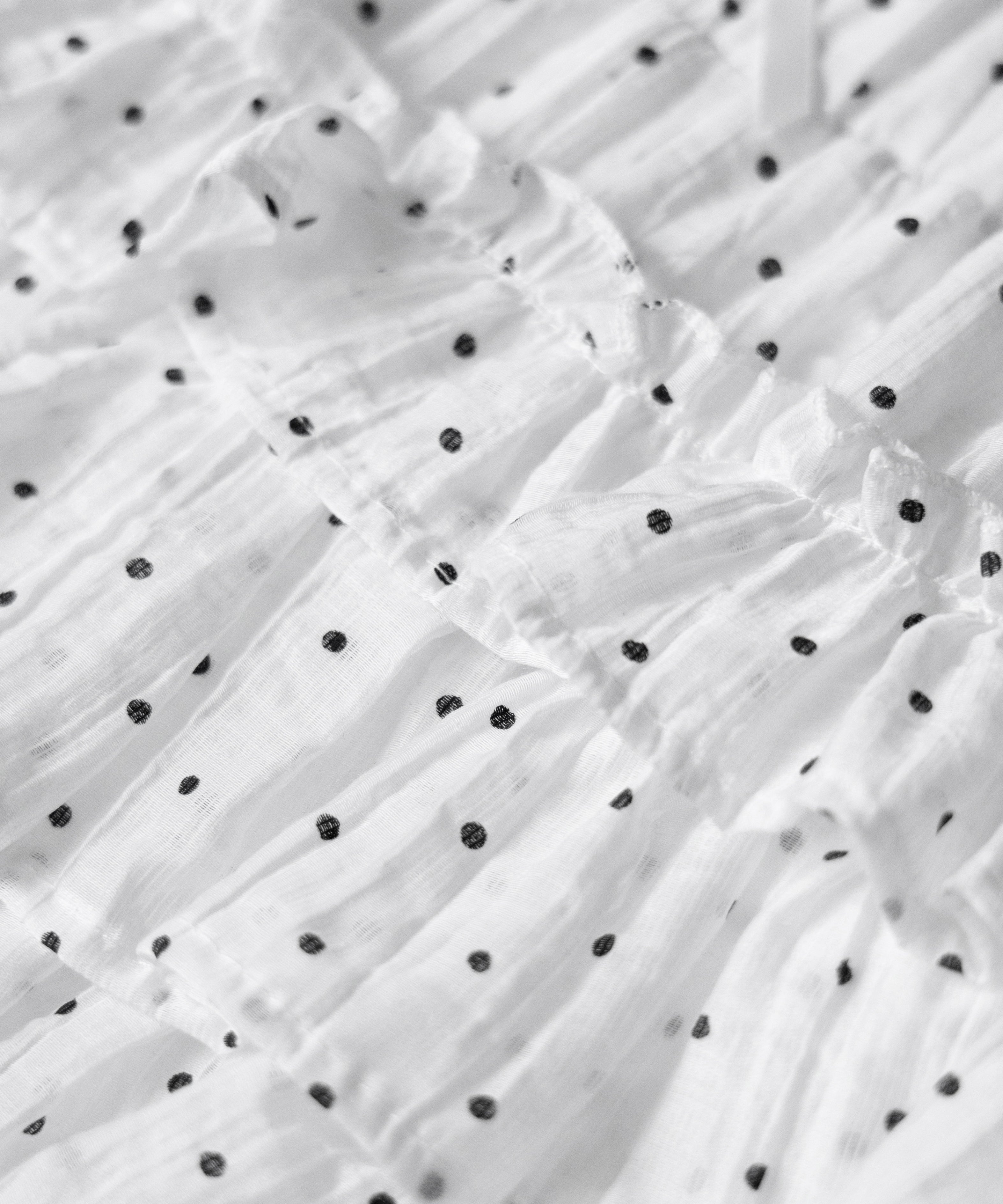 【 インパン裏地付 】ドットリボンフリルミニスカート / dot ribbon frill mini skirt