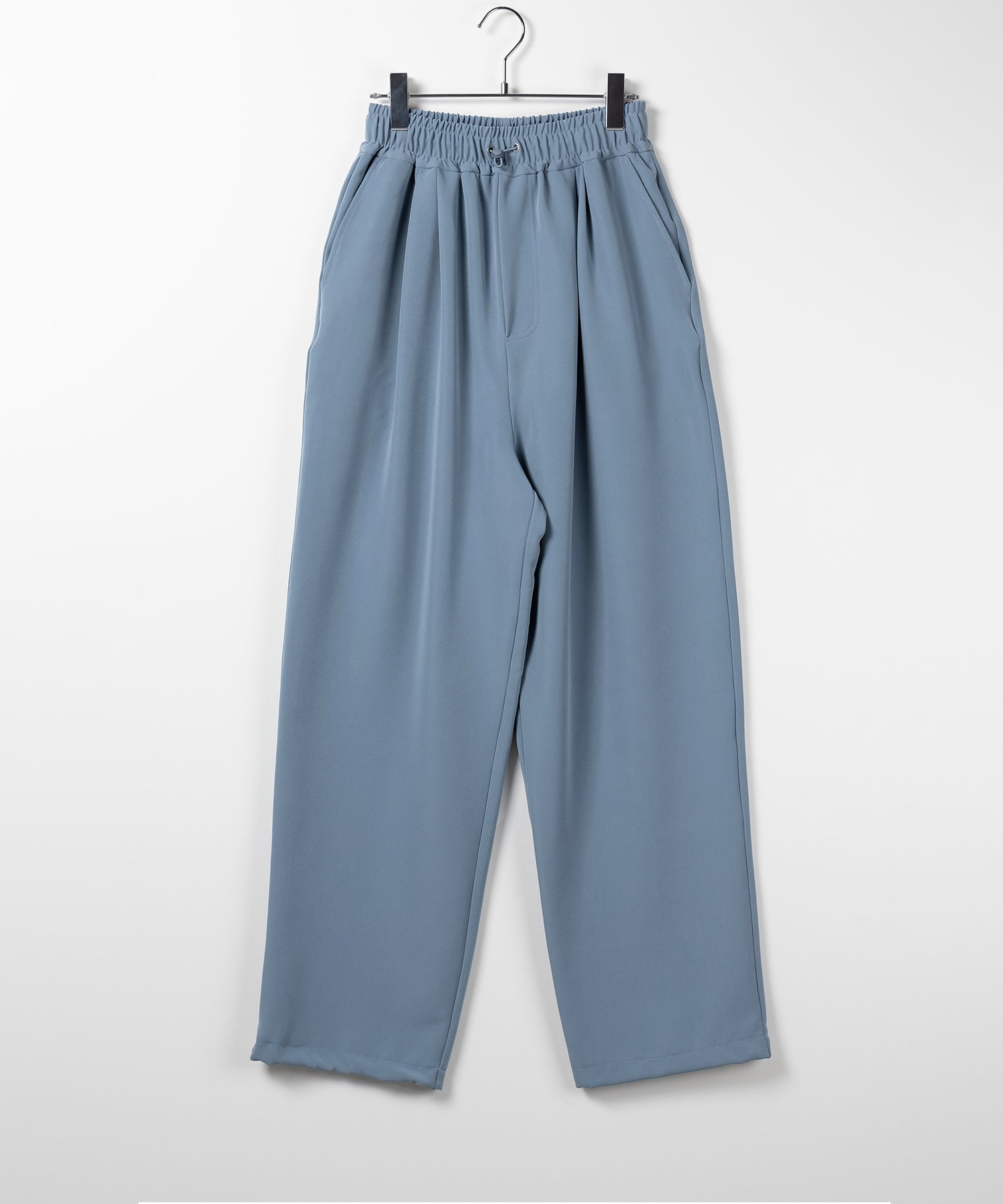 【 4size/6color 】2WAYドロストタックギャザーバルーンワイドパンツ