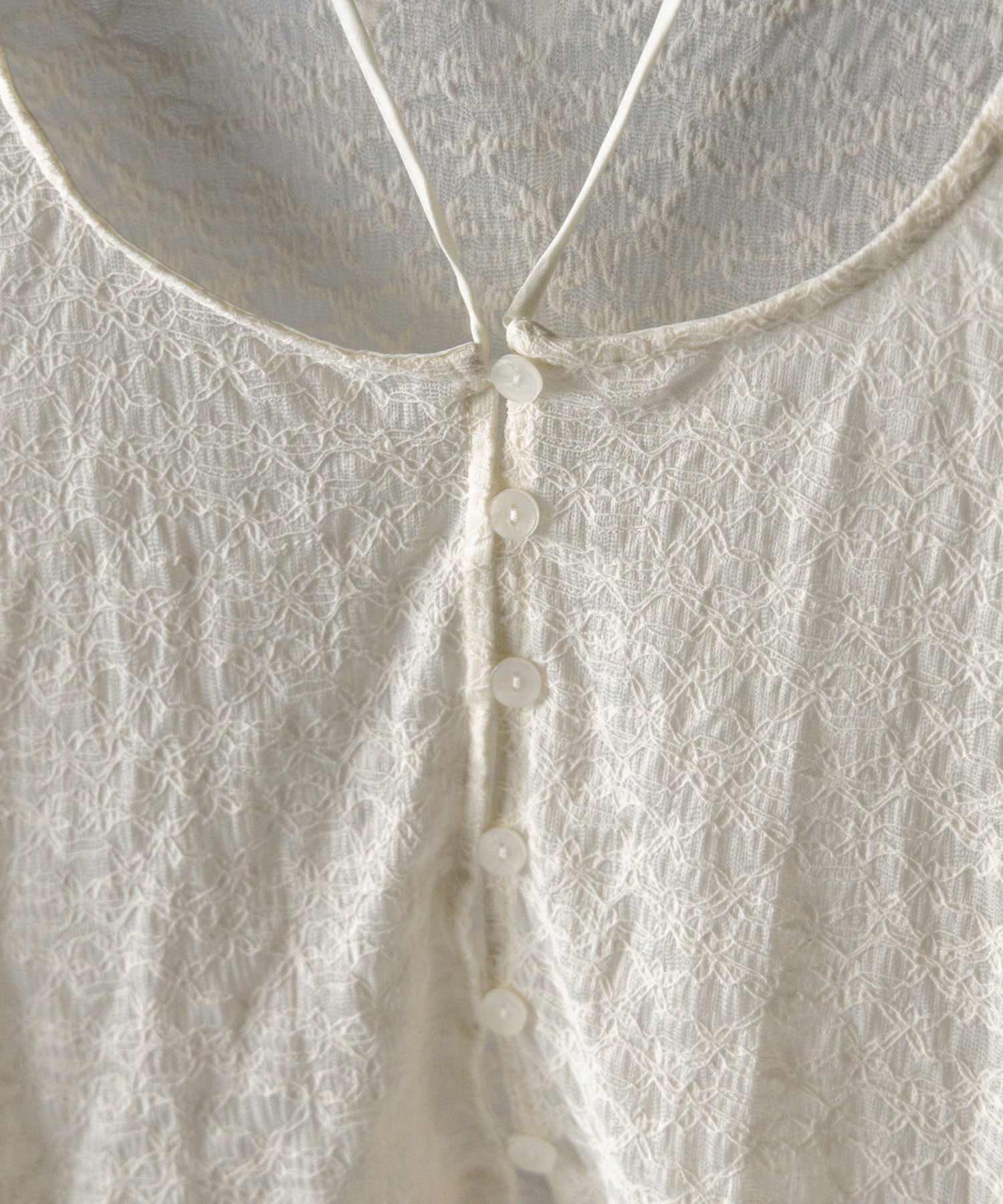 【 2WAY 】クロスストラップリボンショートレースカーディガン / cross strap ribbon short lace cardigan