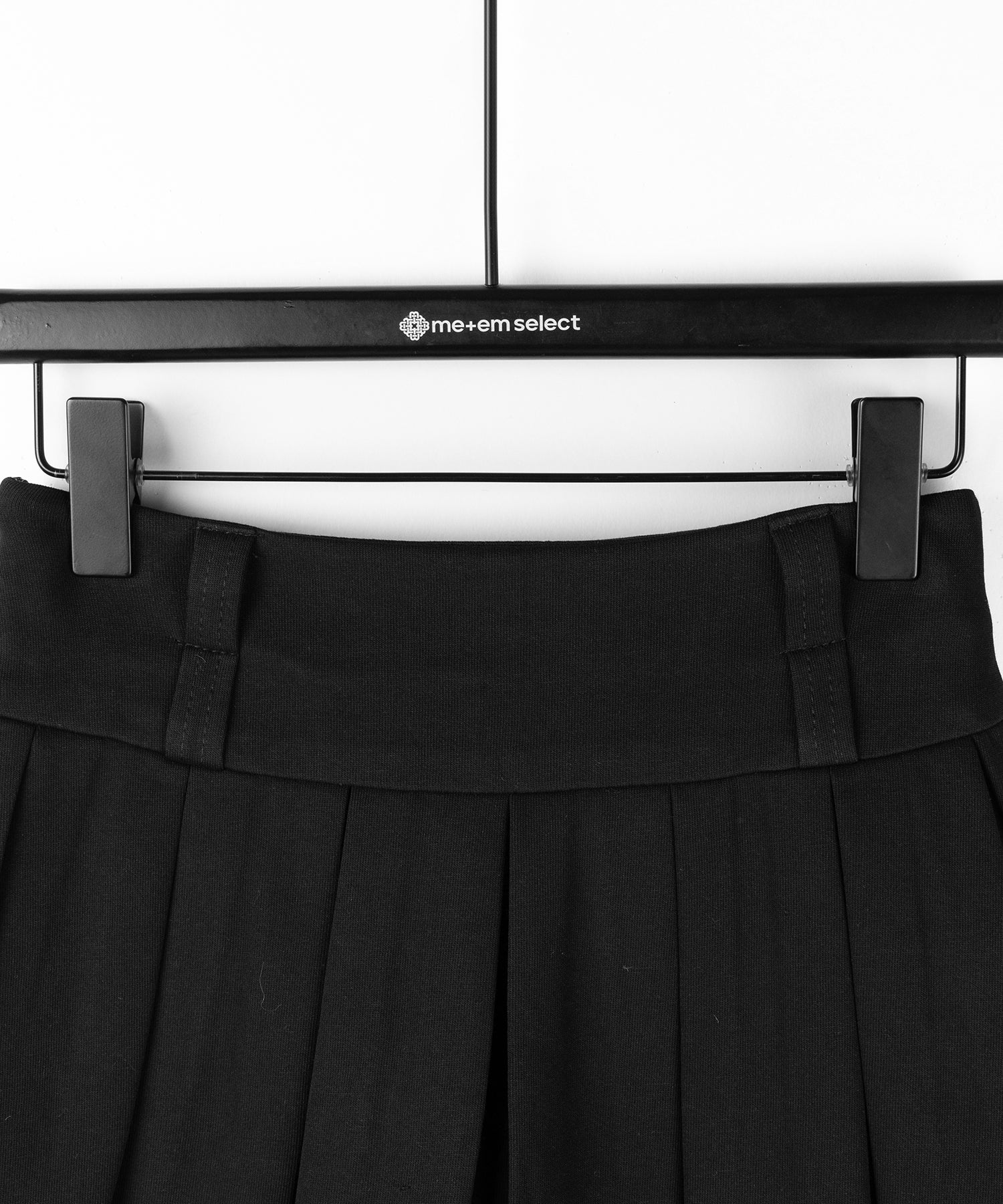 【 インパン裏地付 】プリーツスウェットマイクロミニスカパン / plests sweat micro mni skirt pants