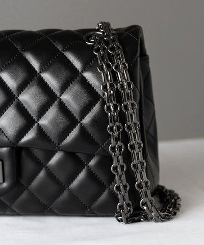 キルティングチェーンスクエアショルダーバッグ / quilting chain square shoulder bag