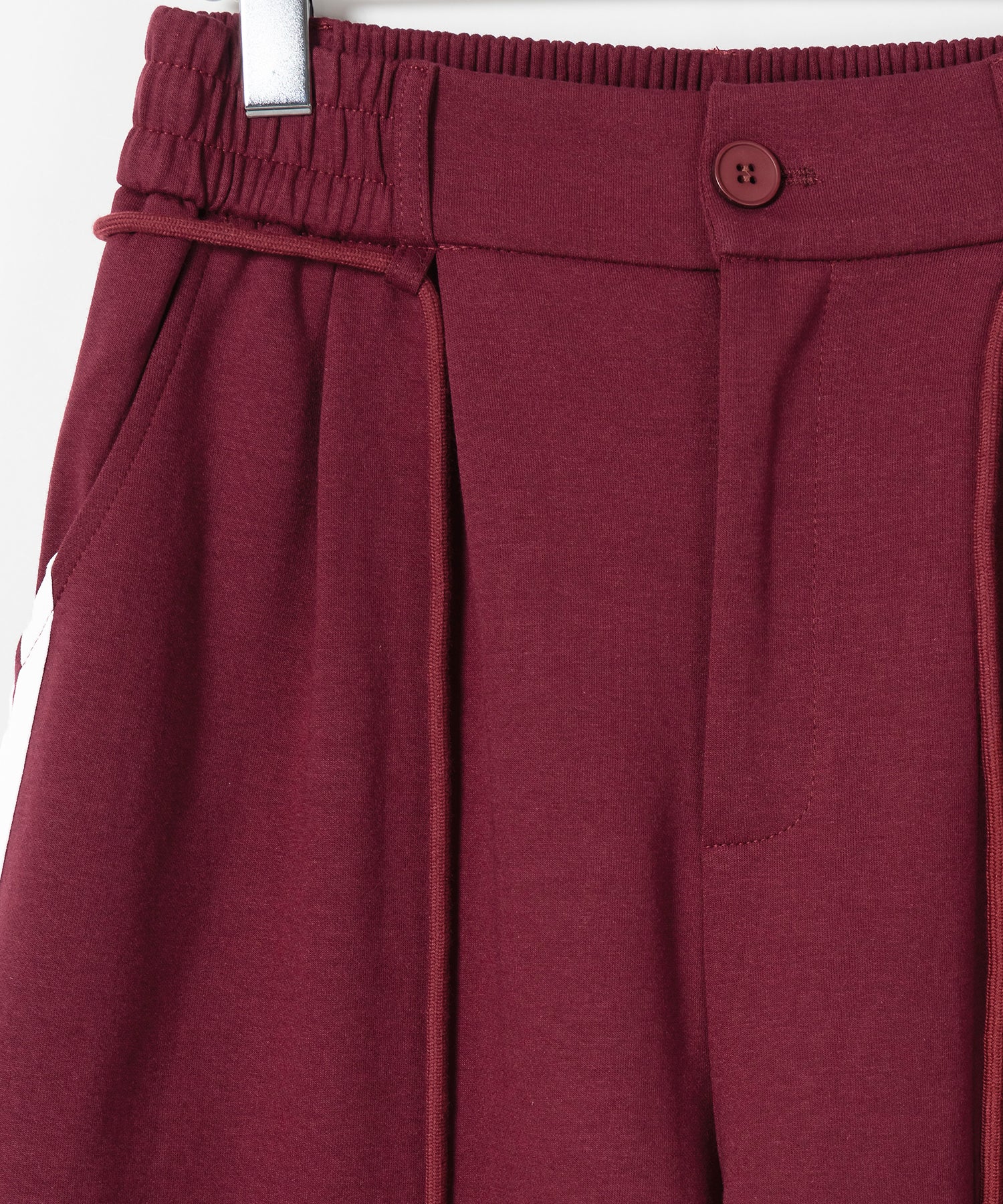 2WAYウエストコードサイドライントラックワイドパンツ