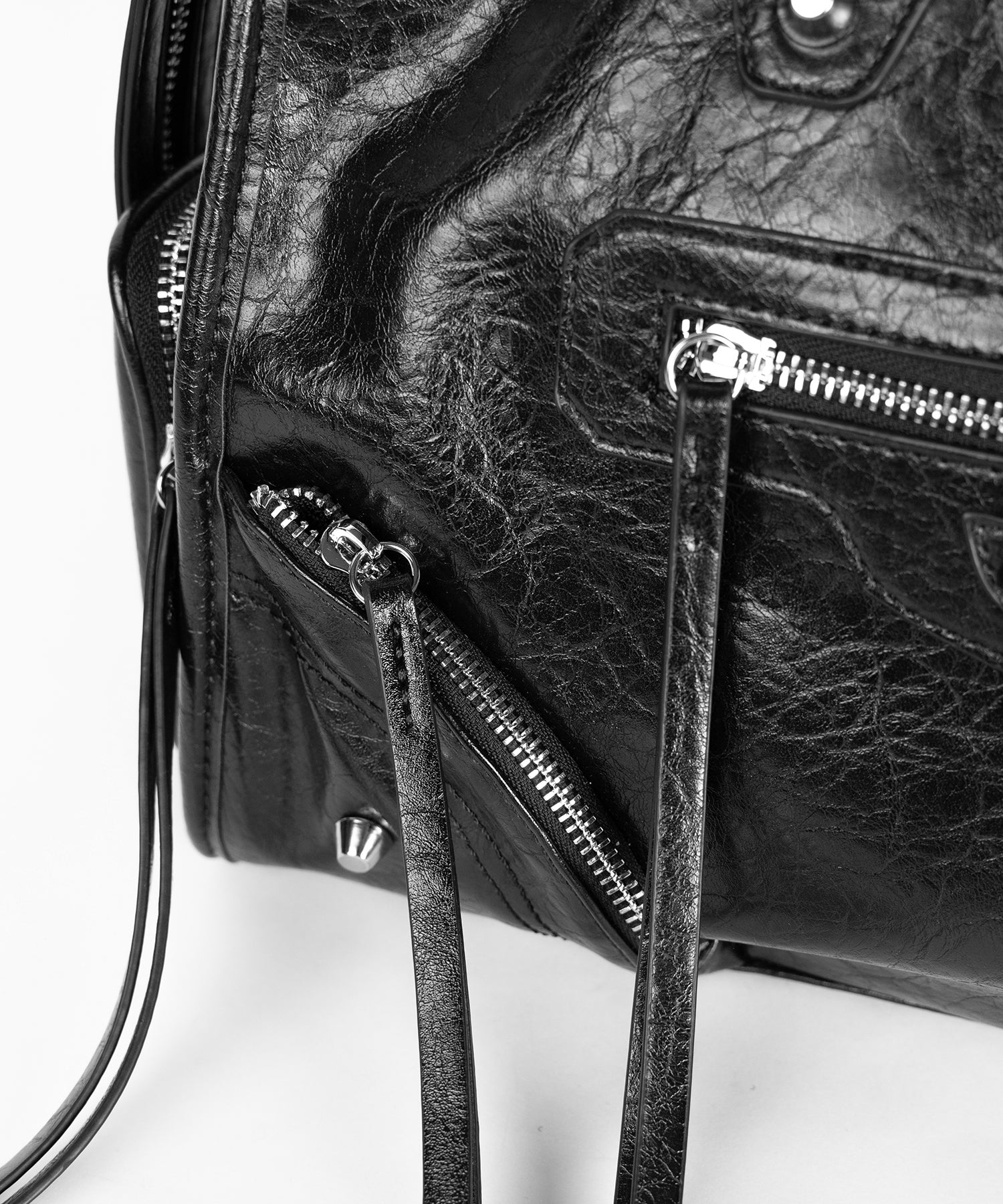 【 ショルダーストラップ付き2WAY 】アウトポケットヴィンテージダブルジップボストンショルダーバッグ /out pocket vintage double zip boston shoulder bag