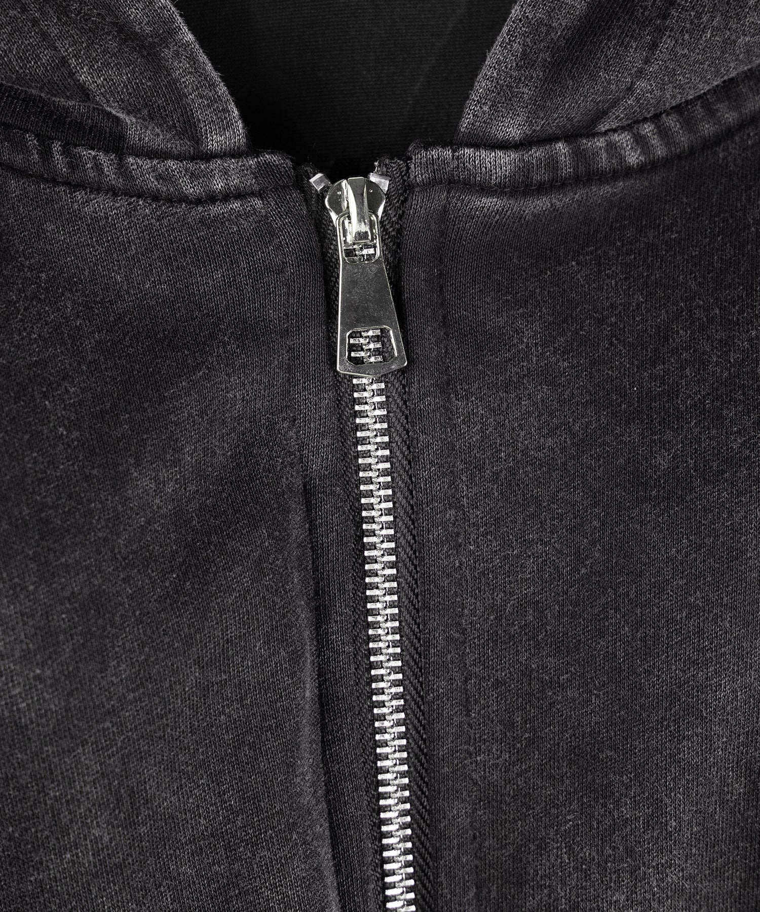 ピグメントヴィンテージ加工ジップアップパーカー / Pigment vintage zip-up hoodie
