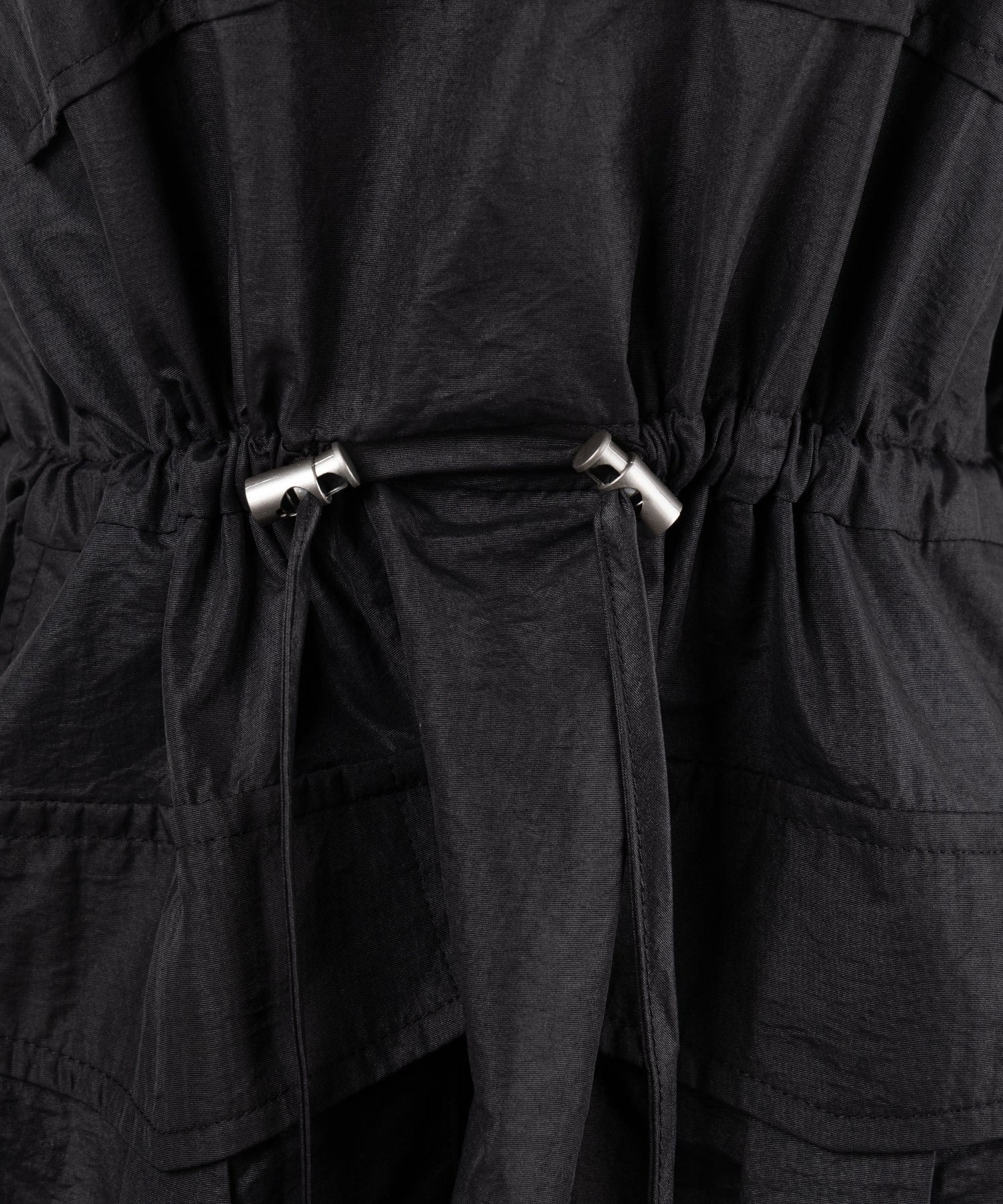 【 2color 】アウトポケットナイロンカーゴミニワンピ /out pocket nylon cargo mini onepiece
