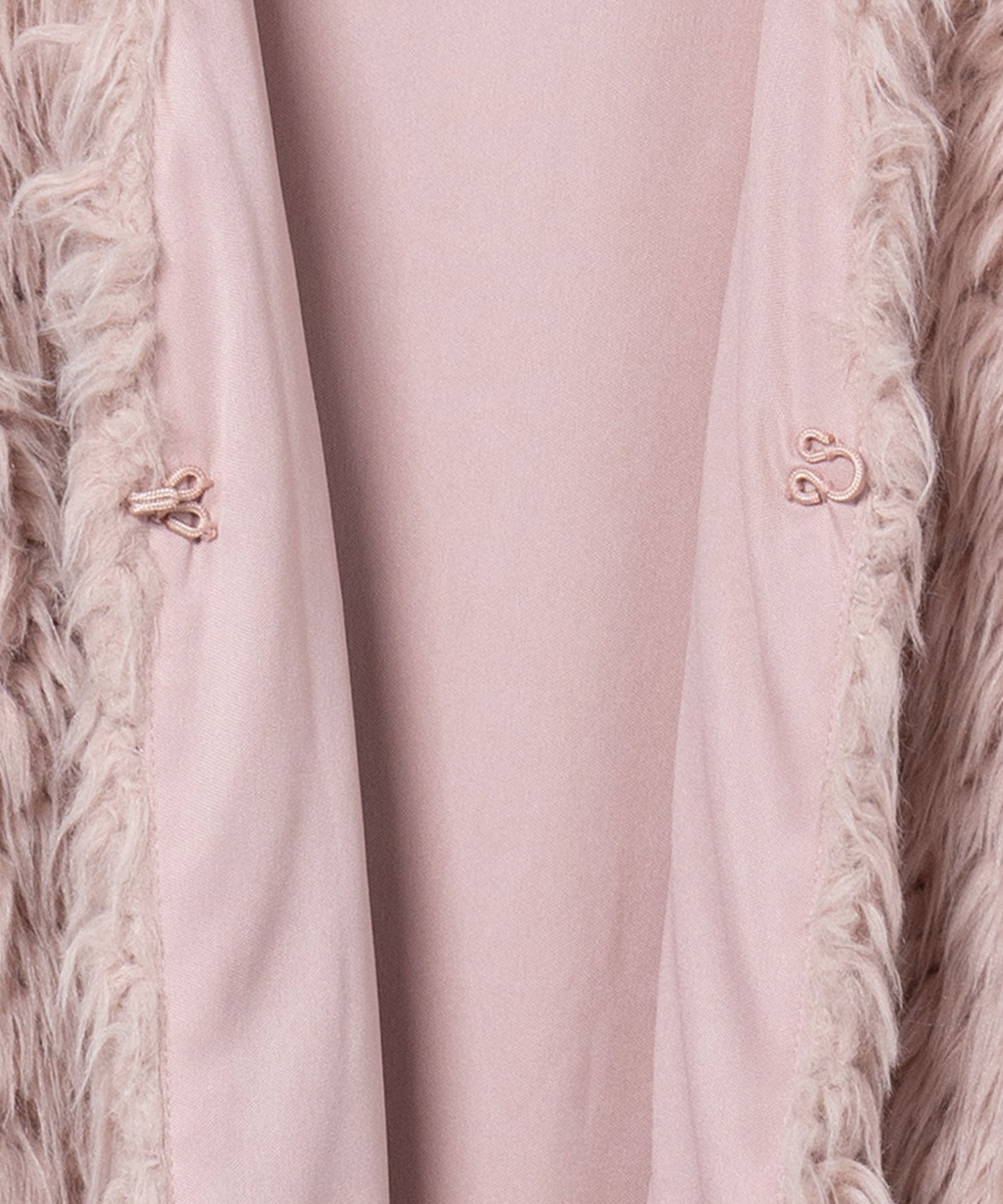 【 3COLOR 】ロングシャギーボアオーバーボリュームカーディガン