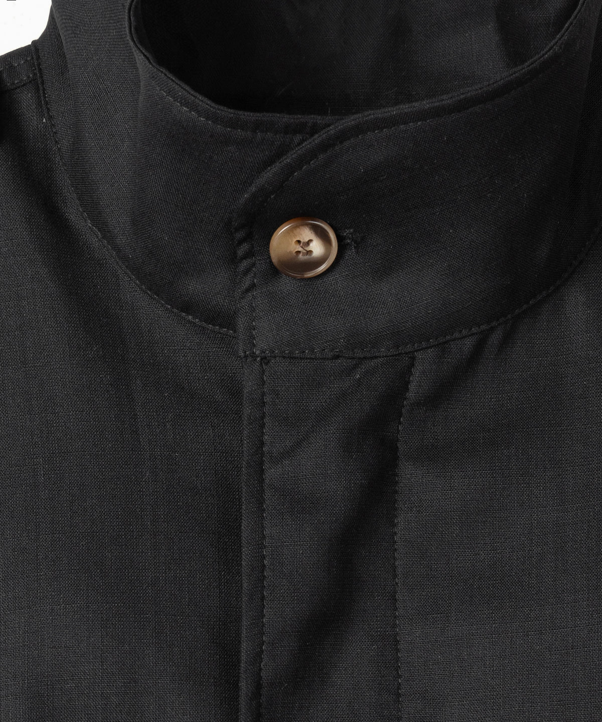スタンドカラーオーバーショートトレンチコート / stand collar over short trench coat