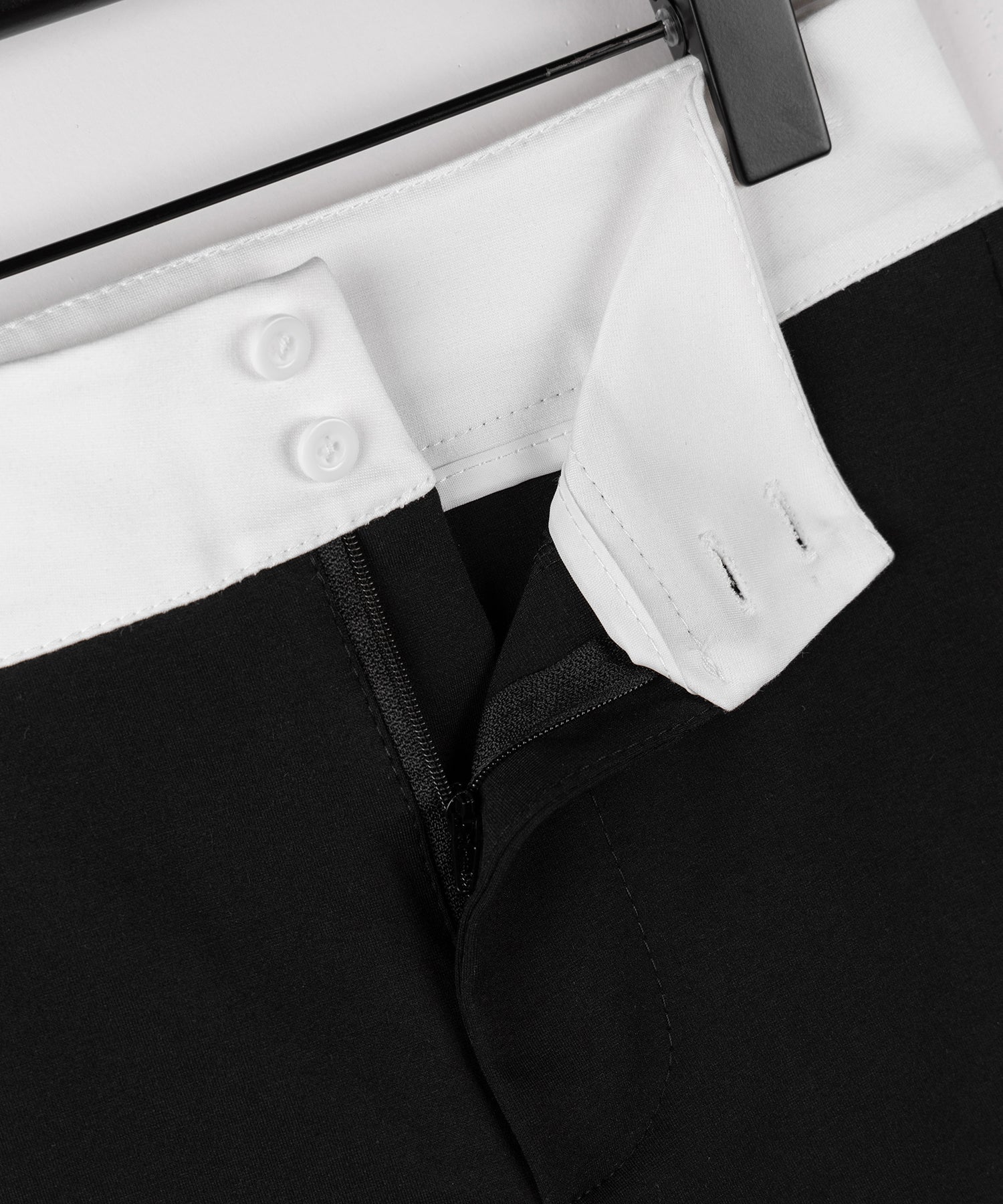【 2color /2size 】バイカラーマイクロミニスパンショートパンツ / bicolor micro mini span short pants