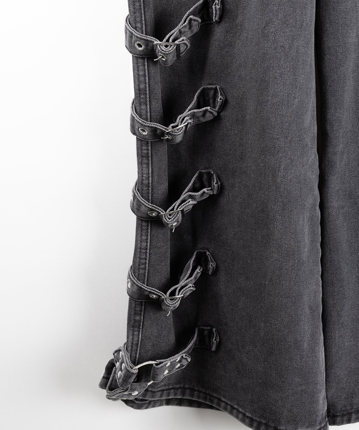 【 4size 】ヴィンテージサイドベルテッドカーゴデニム / vintage side belted cargo denim