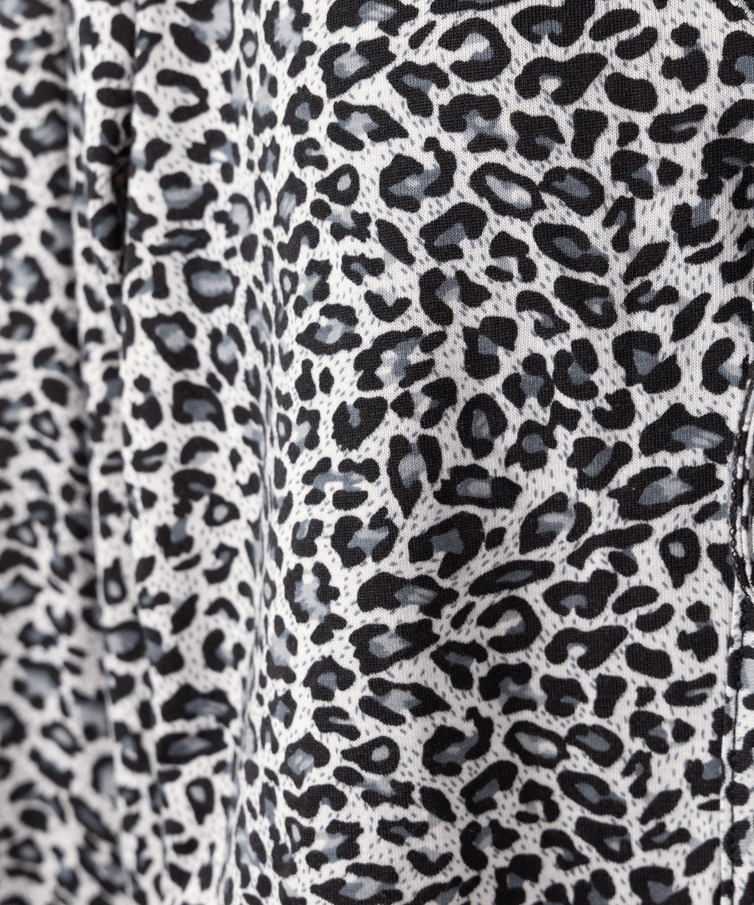 レオパードフロントリボンショートカーディガン / Leopard front ribbon short cardigan