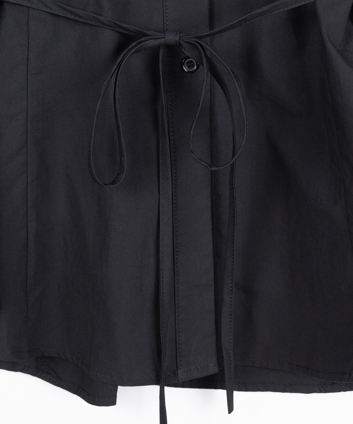 ストラップリボンレディフレアシャツ / strap ribbon lady flare shirts