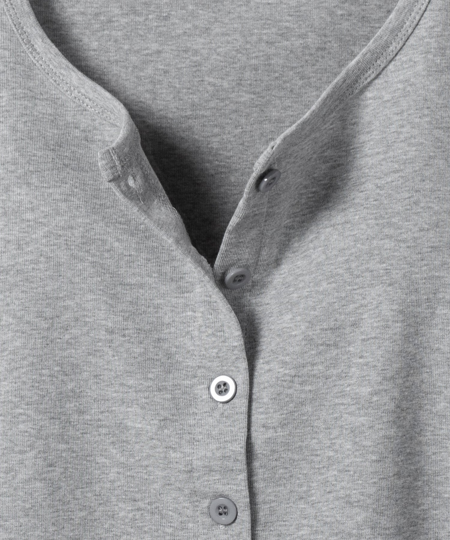【 3color 】フロントボタン半袖メローショートTシャツ / front button mellow short Tee