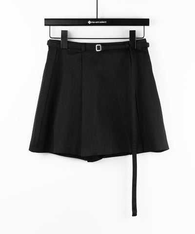 【 セットアップ 】オーバーサイズテーラードジャケット & ハイウエストミニスカパン SET / oversize tailored jacket & high waist mini skirt pants SET