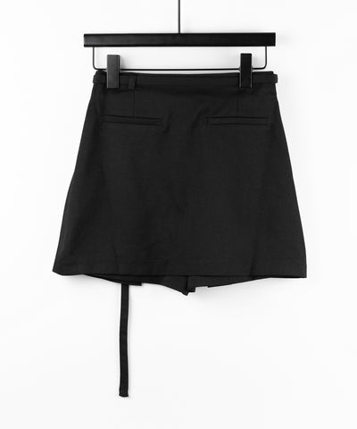 【 セットアップ 】オーバーサイズテーラードジャケット & ハイウエストミニスカパン SET / oversize tailored jacket & high waist mini skirt pants SET