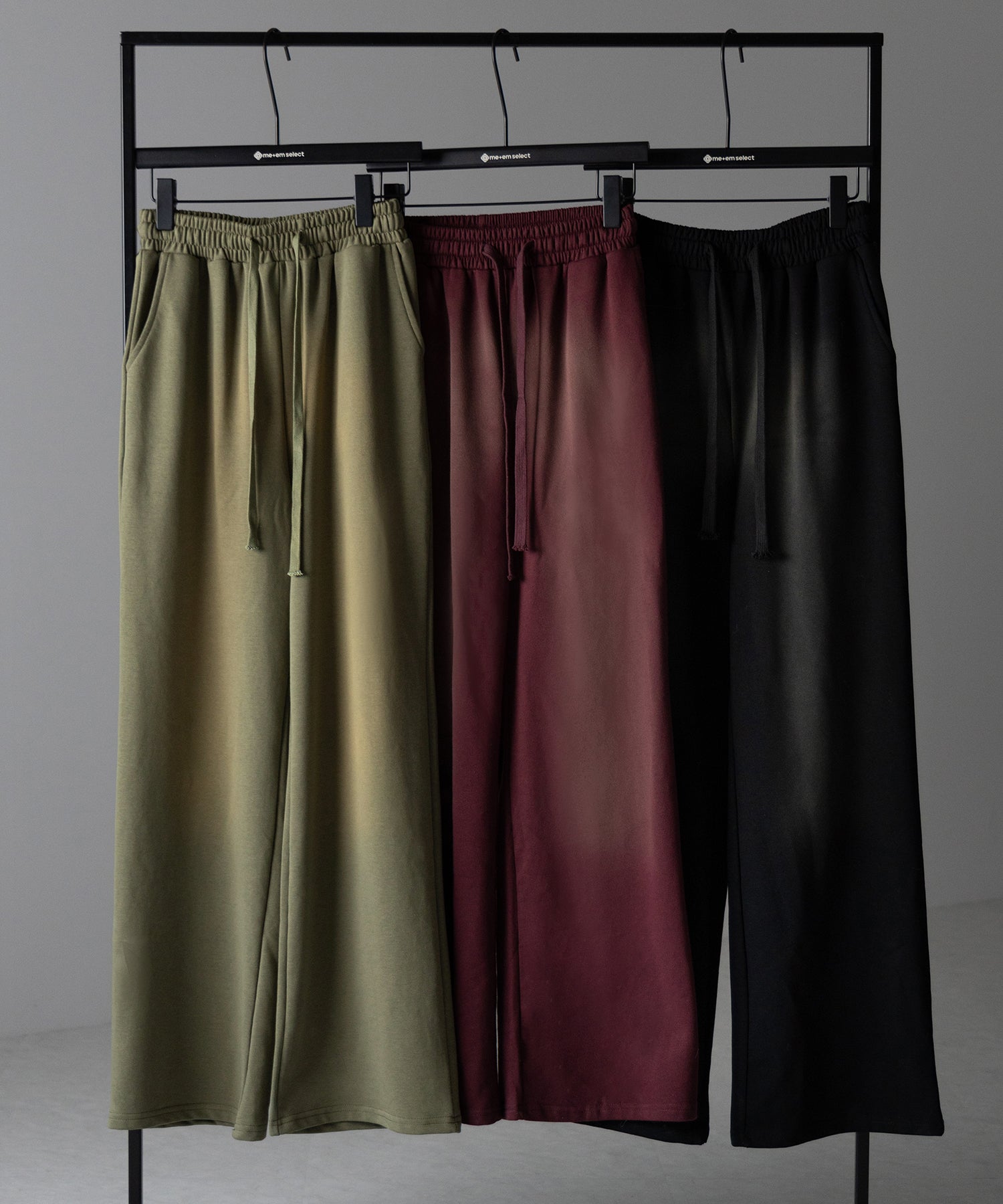 【 3color 】ヴィンテージグラデーションスウェットワイドパンツ