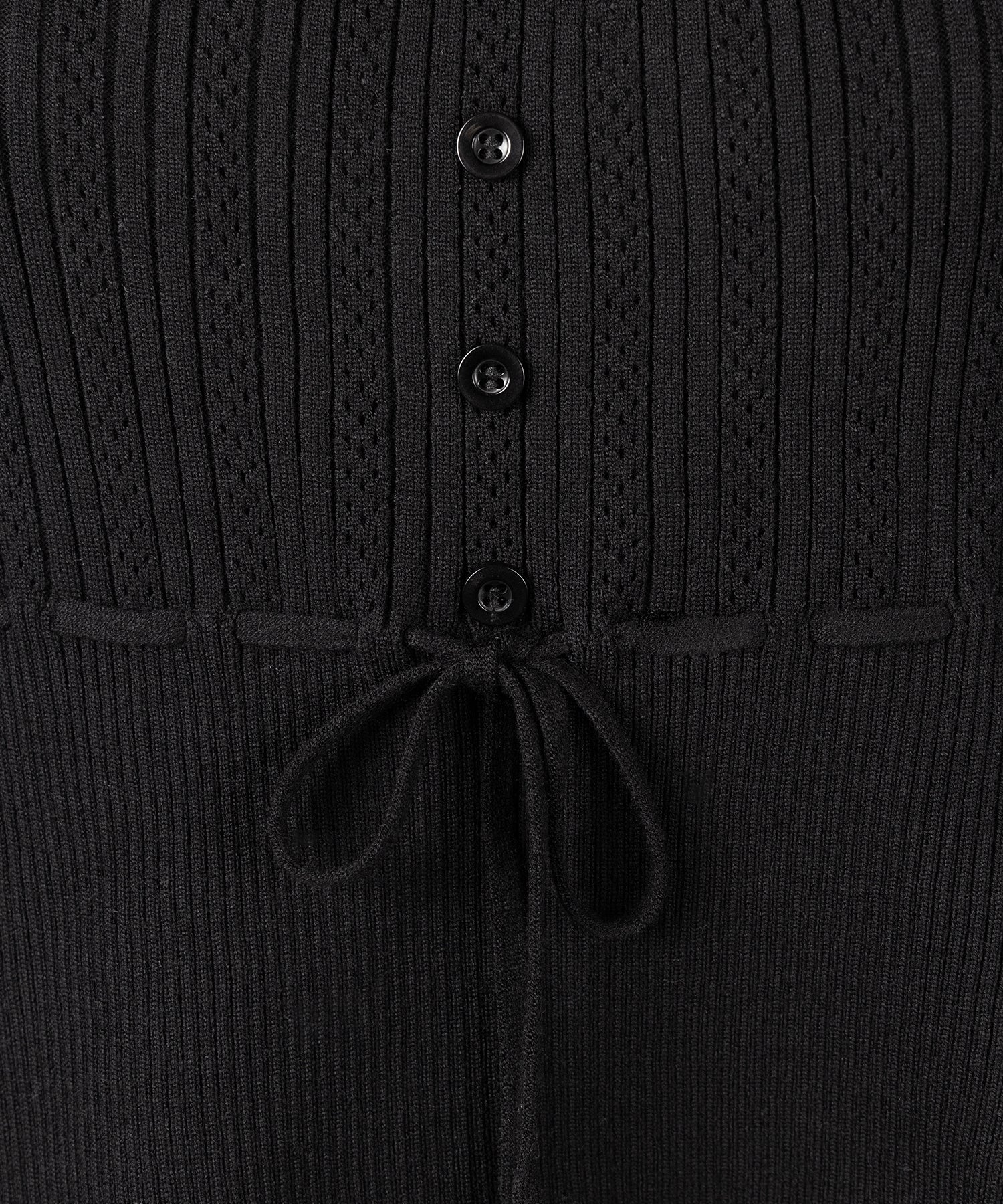 スリムフィット透かし柄リブニット / slim fit watermark pattern rib knit tops