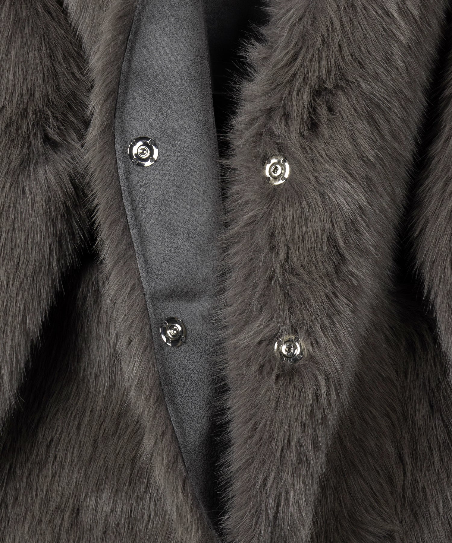 ミンクライクフェイクファーボリュームコート / mink-like fake fur volume coat