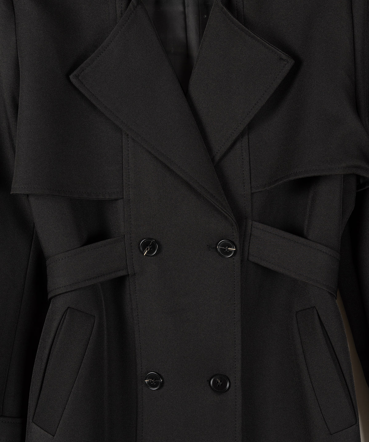 ウエストマークレディロングトレンチコート / waistmark lady long trench coat