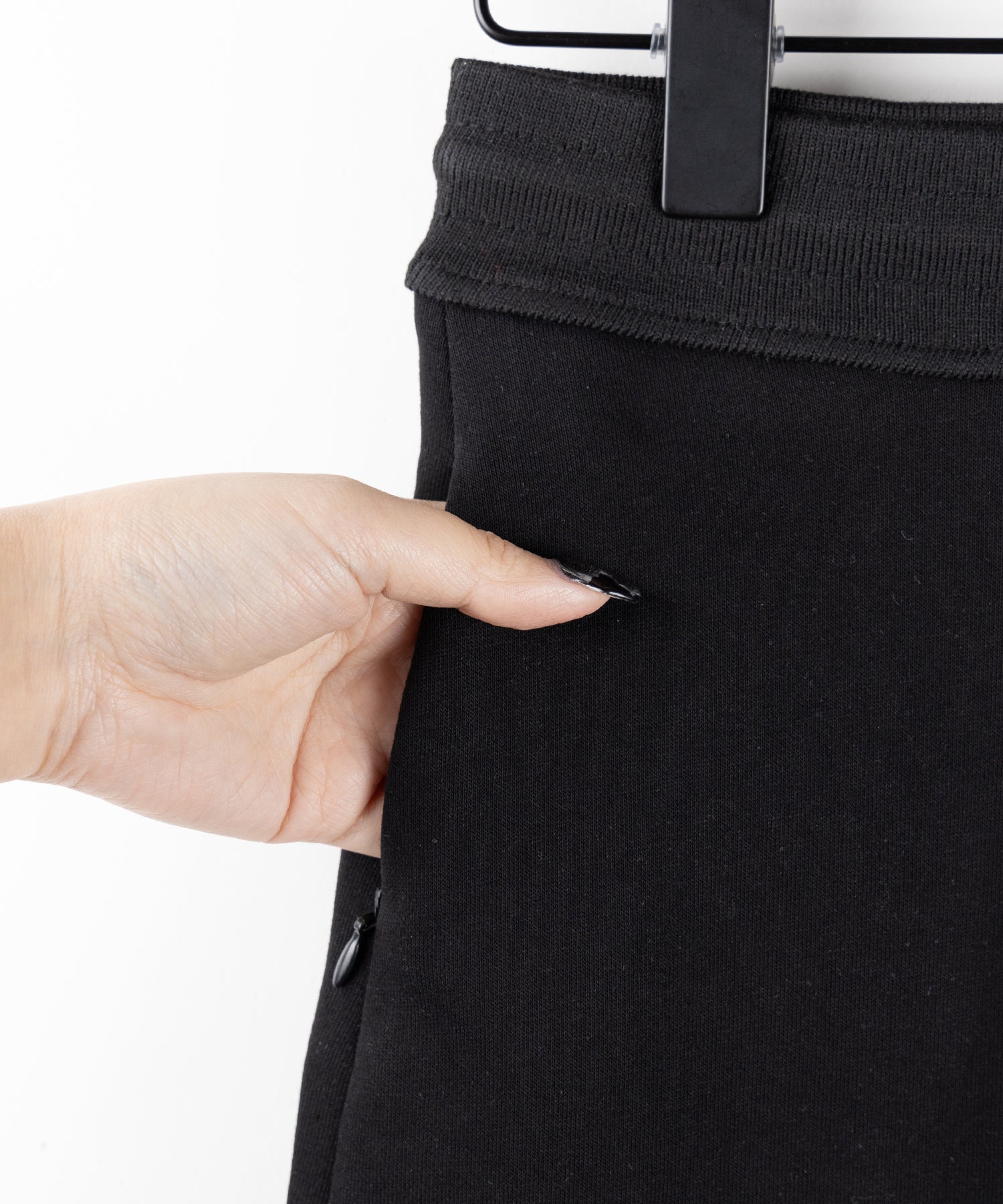ハイウエストスウェットタイトミニスカート / high waist sweat tight mini skirt