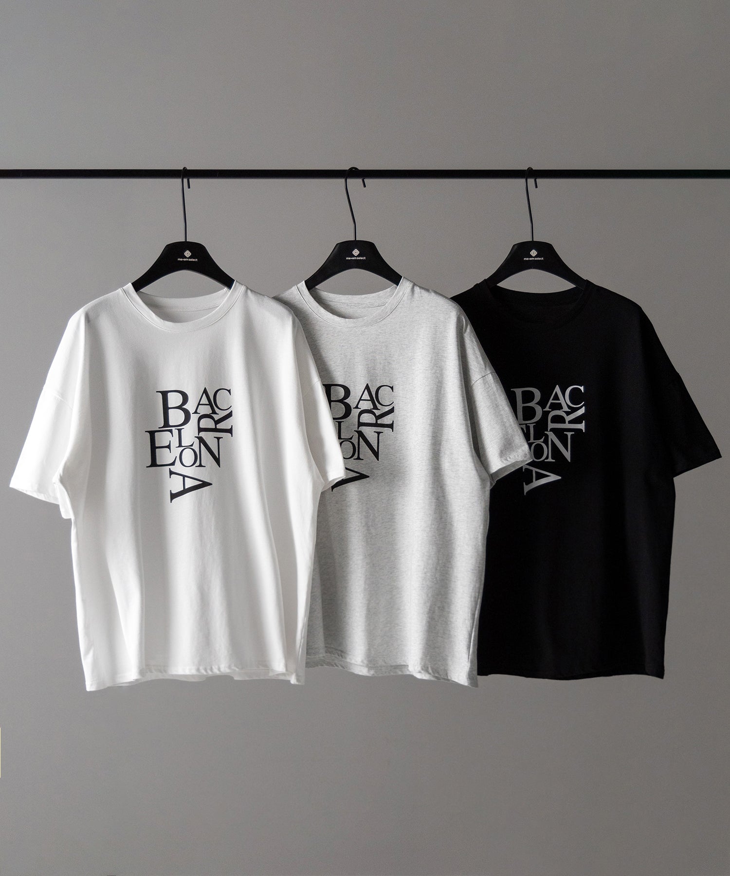 【 3color 】BACロゴレタリングビッグTシャツ / BAG logo lettering big Tee