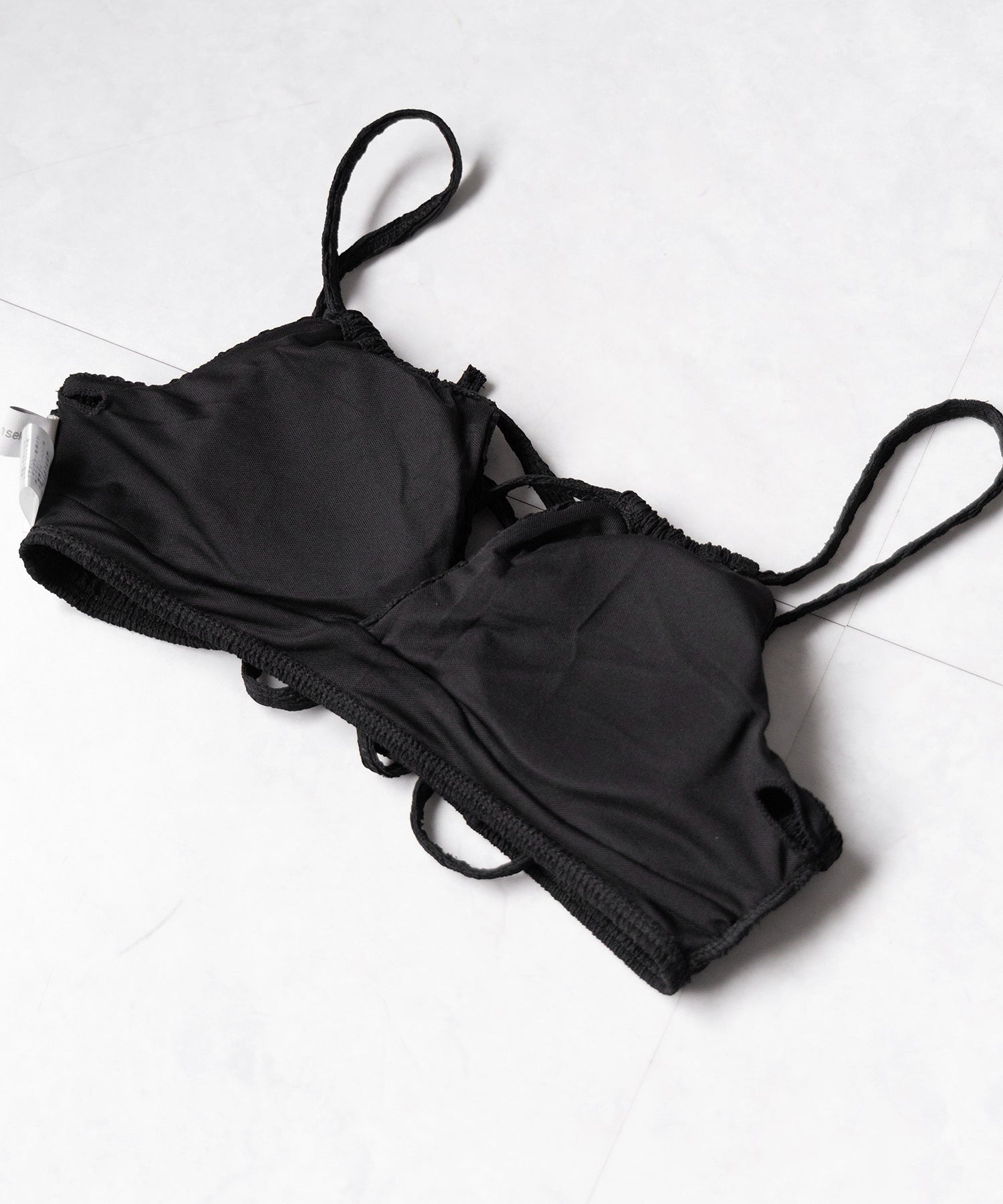 【 レディース水着/2点セット 】2WAY フロントリボンクロスネックセパレートビキニ / 2WAY front ribbon cross neck separate bikini