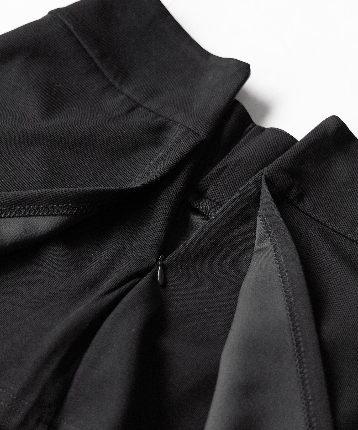 【 2color / 3size 】サイドスリットレイヤードスウェットミニスカパン / side slit layered sweat mini skirt pants