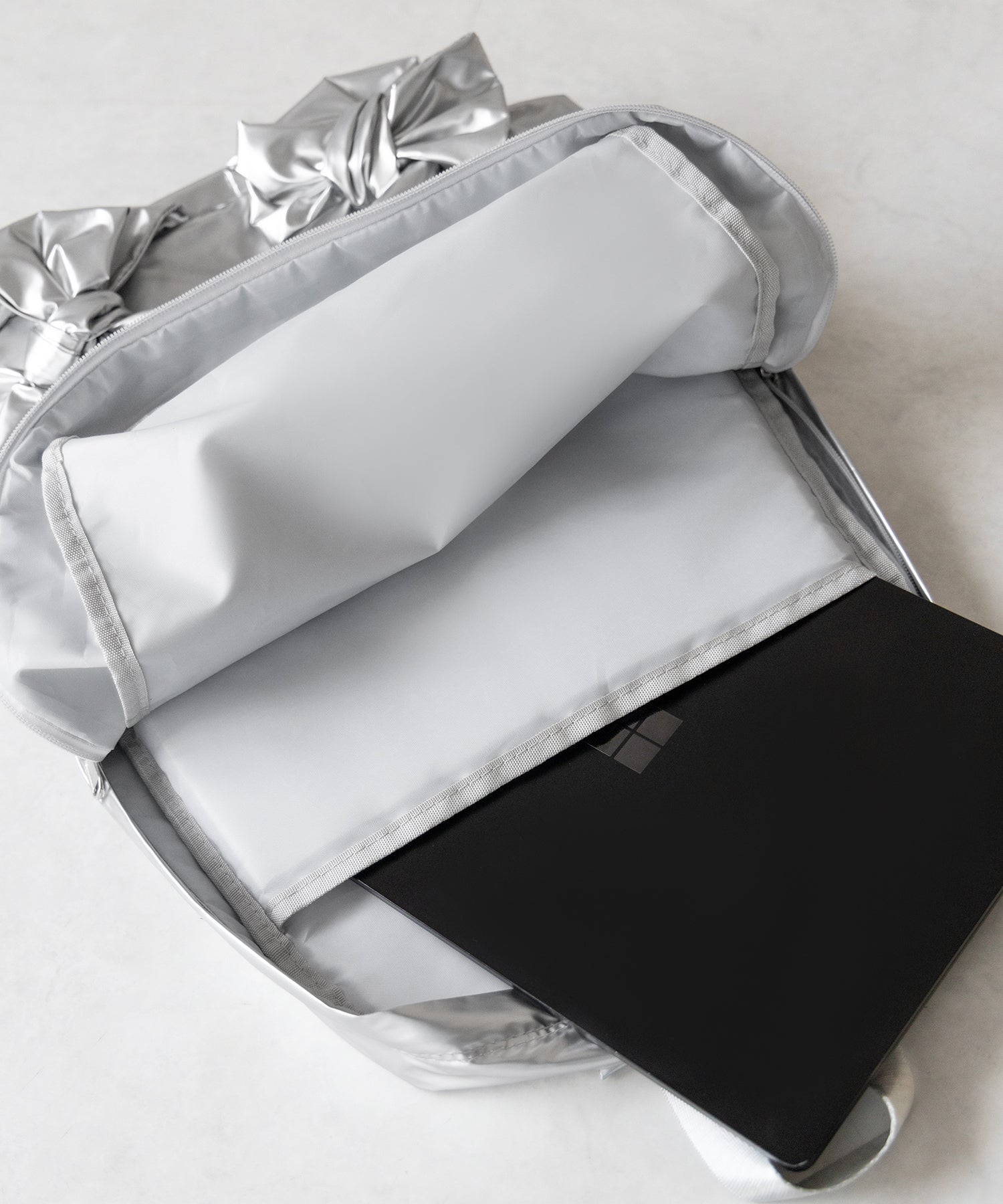 バレエコアリボンバックパック / ballet core ribbon backpack