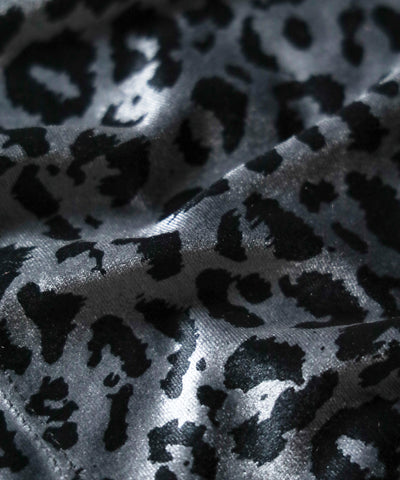 【 カップ付き 】レオパードベロアレースキャミビスチェ / reopard velor lace camisole bustier