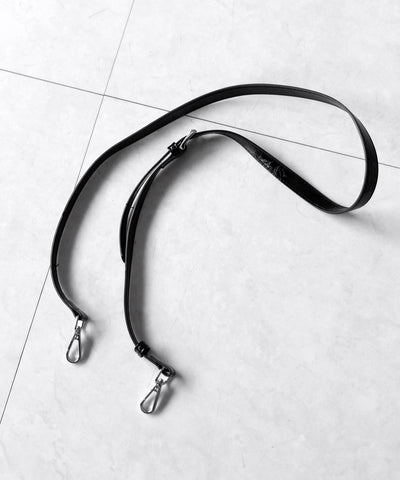 【 ショルダーストラップ付き2WAY 】ハトメデザインストリングアウトポケットヴィンテージショルダーバッグ / hatome design string outpocket vintage shoulder bag