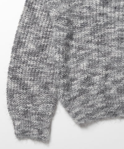 フラッフィーメランジルーズシャギーニット【韓国製】