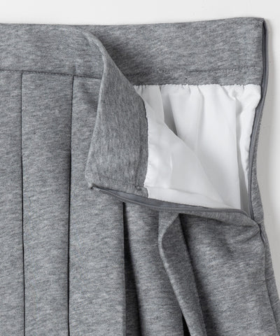 【 セットアップ 】オーバースウェットトップス + プリーツミニスカート SET / oversweat tops + pleated mini skirt SET