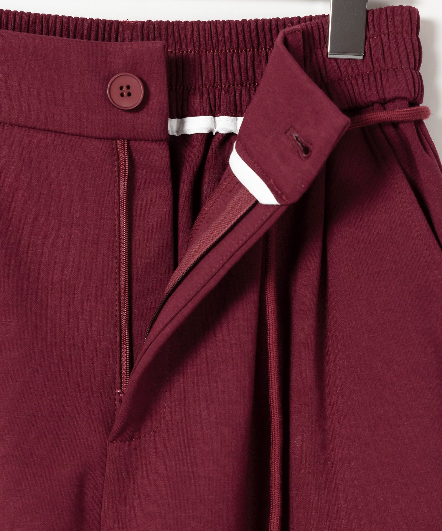 2WAYウエストコードサイドライントラックワイドパンツ