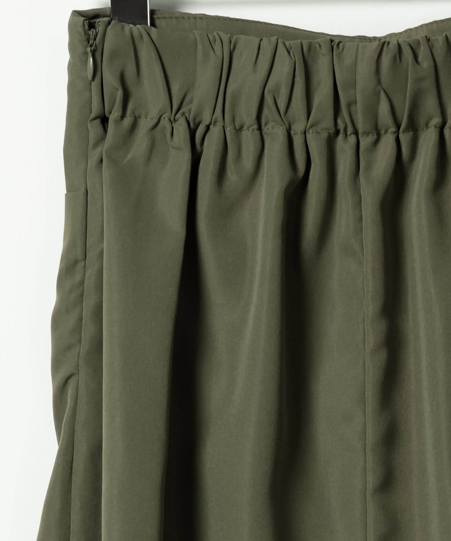 【 3size / 5color 】タックデザインハイウエストスリットロングスカート