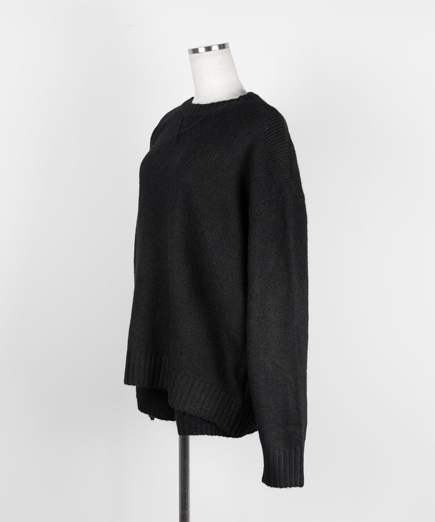 【 ニットセットアップ 】フラッフィーオーバーサイズニット + ニットショートパンツ SET / fluffy over size knit + knit short pants SET