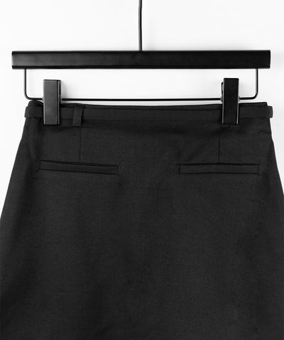 【 セットアップ 】オーバーサイズテーラードジャケット & ハイウエストミニスカパン SET / oversize tailored jacket & high waist mini skirt pants SET