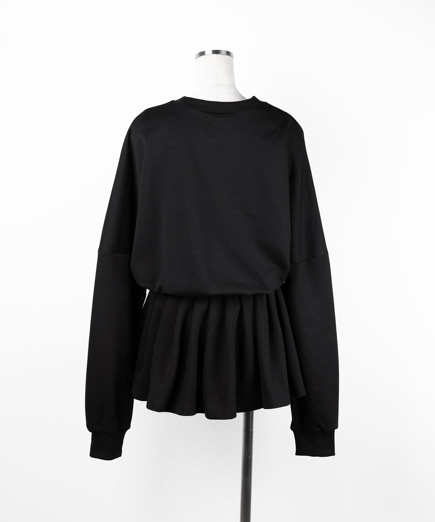 オーバースウェットフレアミニワンピース / over sweat flare mini onepiece