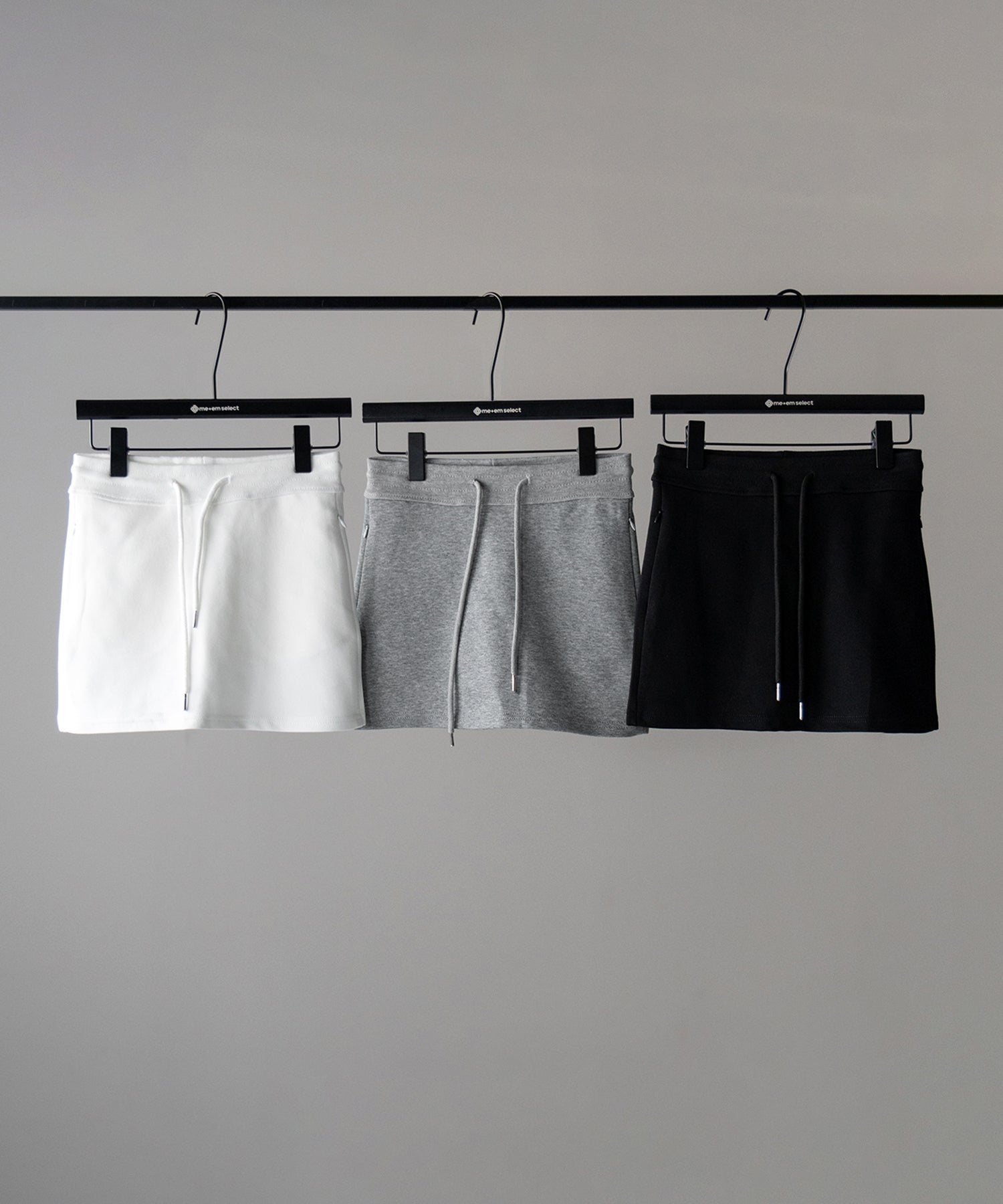 ハイウエストスウェットタイトミニスカート / high waist sweat tight mini skirt