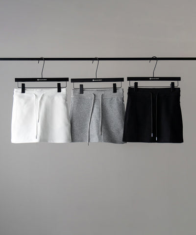 ハイウエストスウェットタイトミニスカート / high waist sweat tight mini skirt