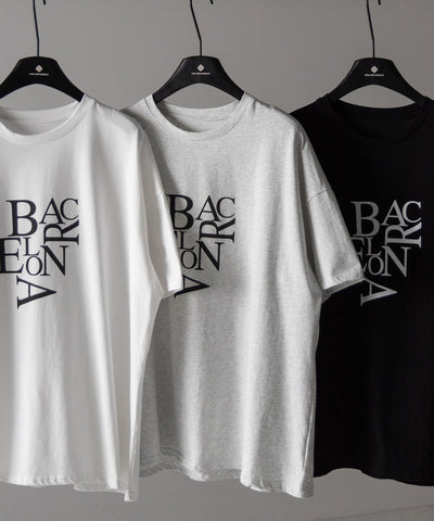 BACロゴレタリングビッグTシャツ / BAG logo lettering big Tee