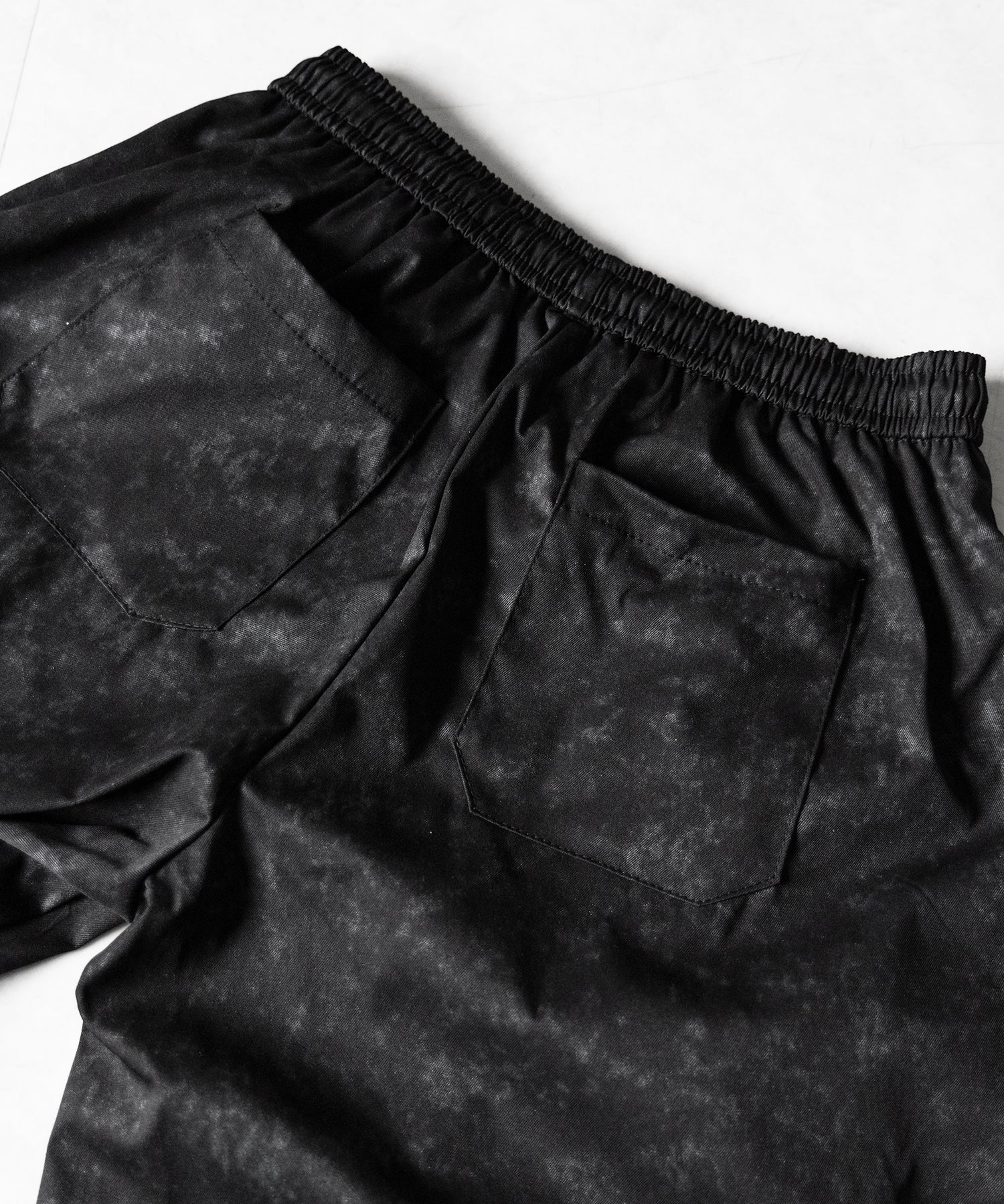 ガーターレイヤードヴィンテージタックワイドパンツ / garter layered vintage tack wide pants