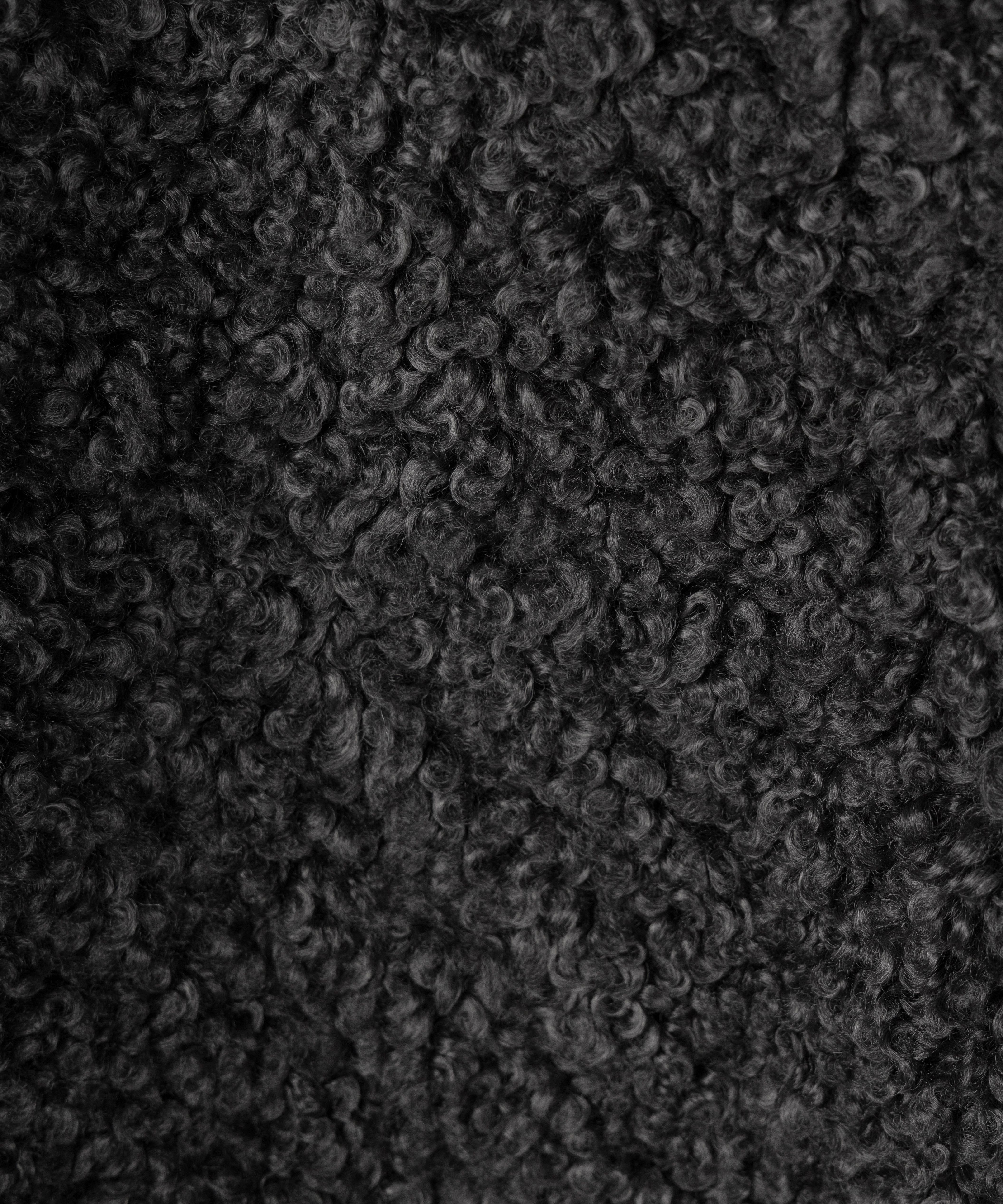 【 限定先行販売 】プードルボアミドルフーディコート / poodle boa middle hoodie coat