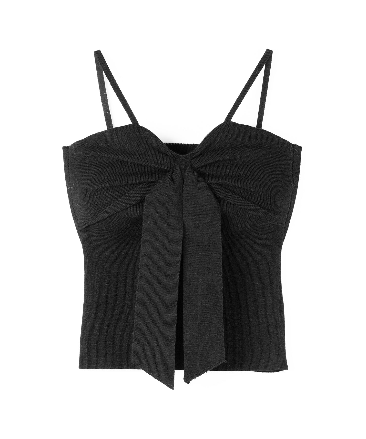 【 2点セット 】リボンニットキャミソール + カーディガンセット /ribbon knit camisole + cardigan SET