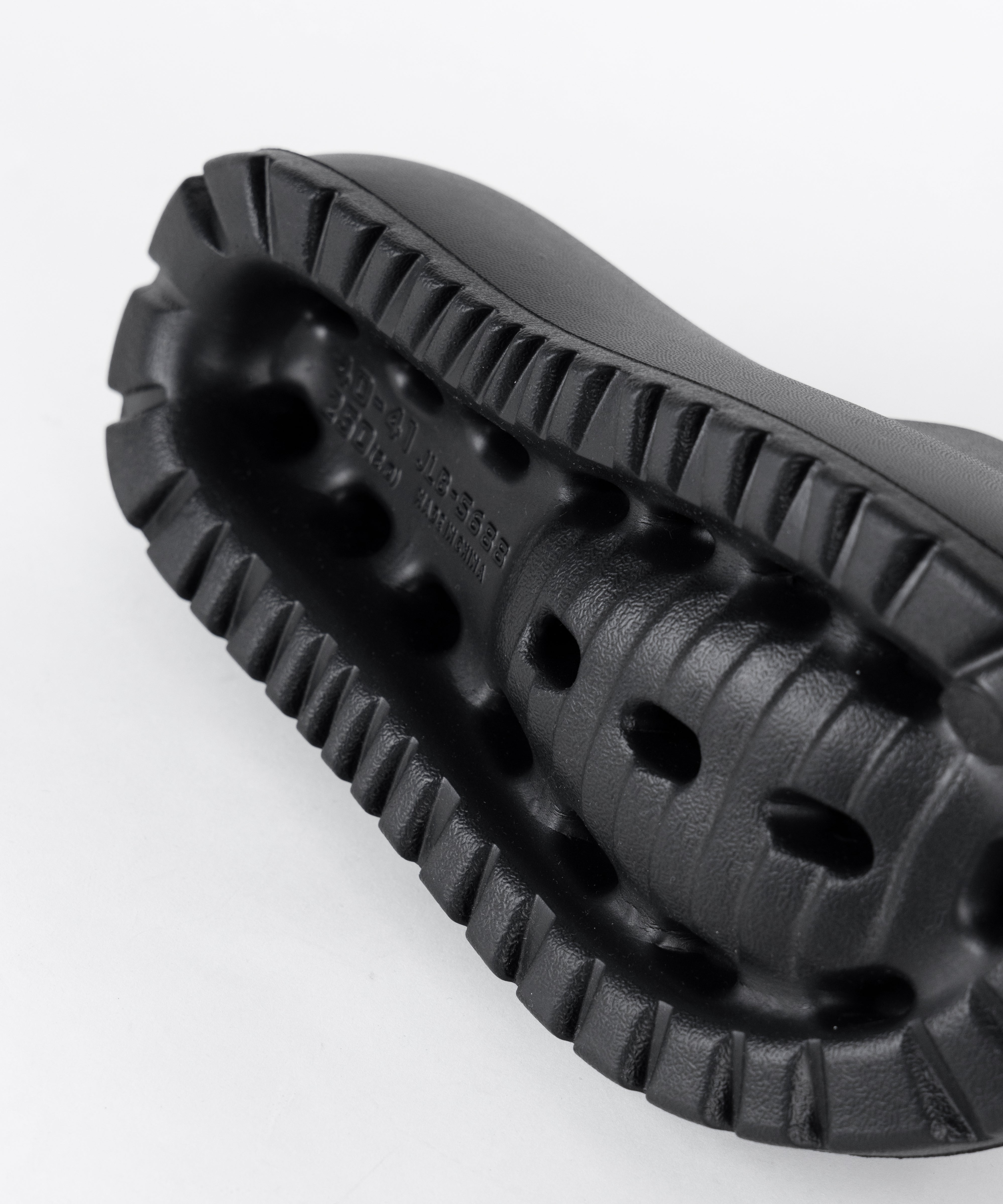 厚底ボリュームソールパフィースライドサンダル/platform volume sole puffy slide sandals