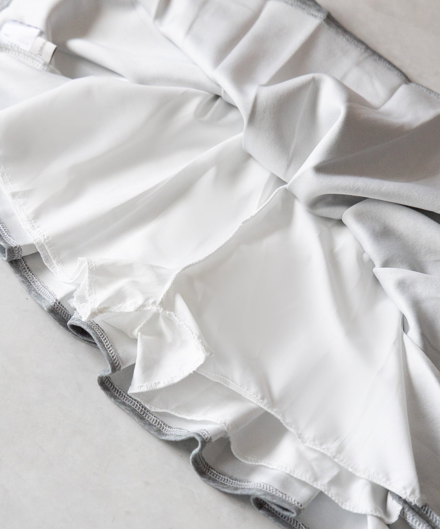 【 セットアップ 】オーバースウェットトップス + プリーツミニスカート SET / oversweat tops + pleated mini skirt SET