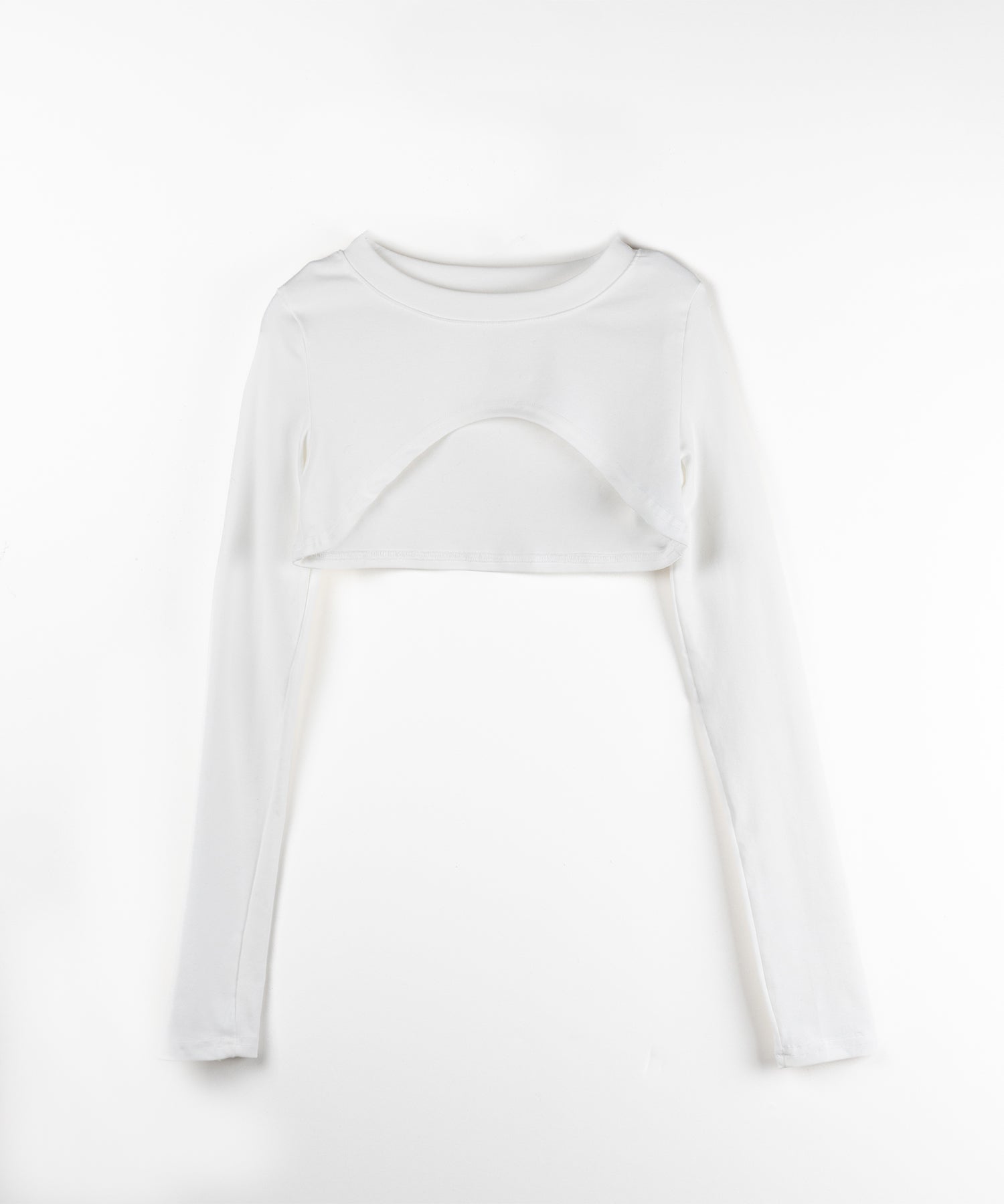 【 2点セット 】フロントリボンベアトップス & ショートレイヤードトップス SET / front ribbon bare tops & short layered tops SET