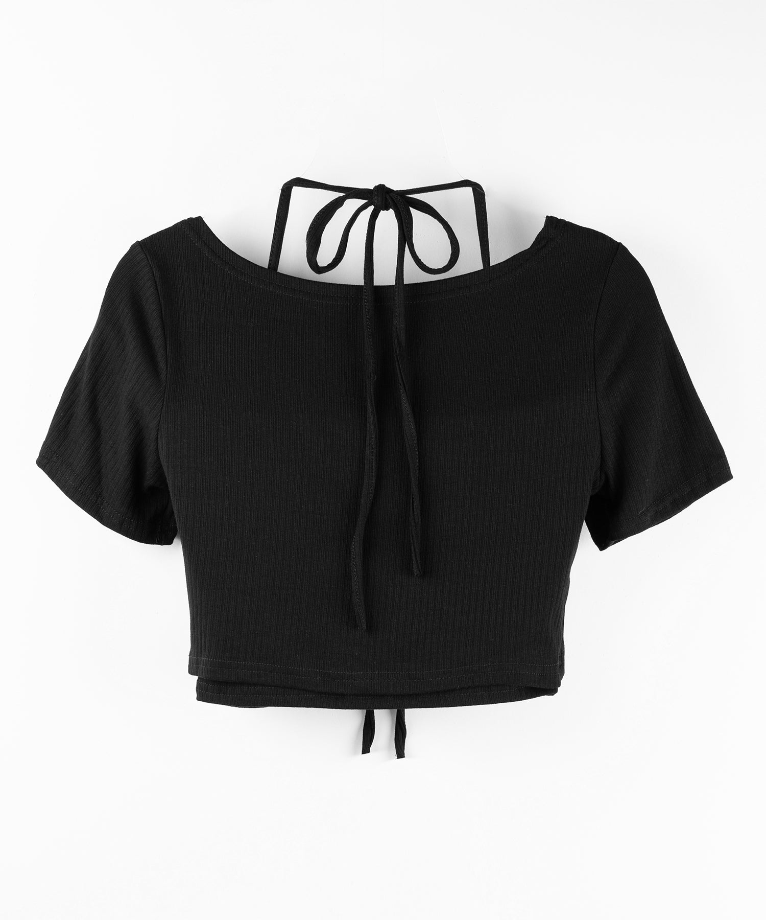 【 2点セット 】 2WAYストラップリブキャミソール + フロントリボンショートカーディガン SET / 2WAY strap lib camisole + front ribbon short cardigan