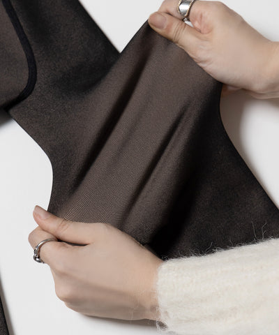 【 220デニール 】あったか裏起毛ストッキングフェイクタイツ